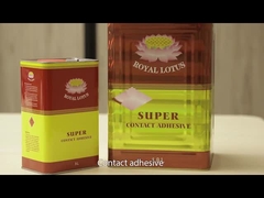 Kuning Semua Tujuan Perekat Perekat Kontak Kekuatan Tinggi Untuk Spons Kulit Karpet